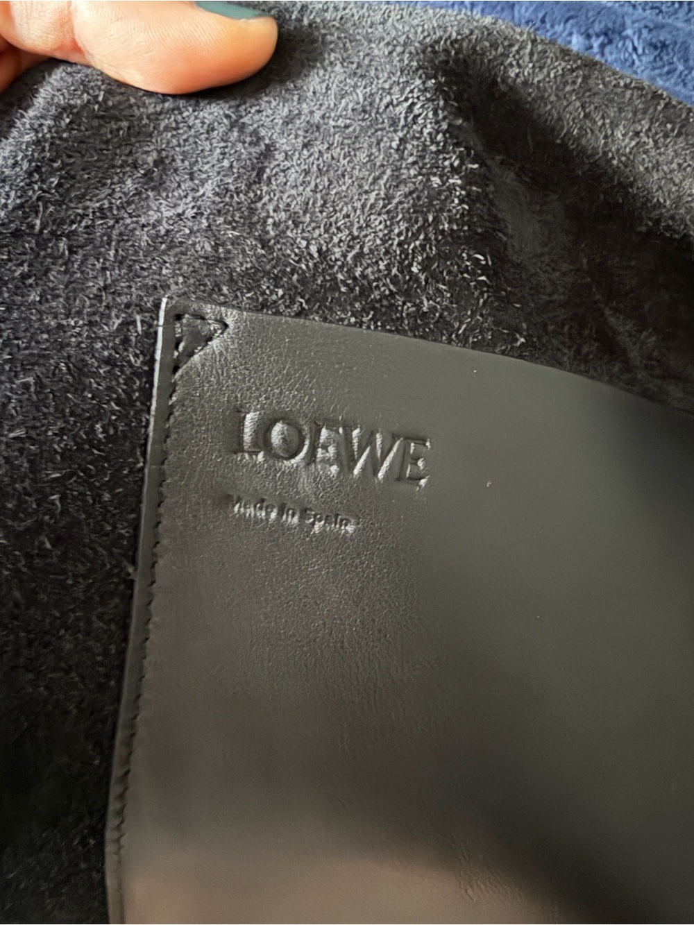 Loewe Black Nappa Oversized Bow Shoulder Bag - Picture 7 of 13